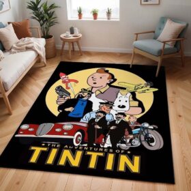 Tapis Les Aventures de Tintin