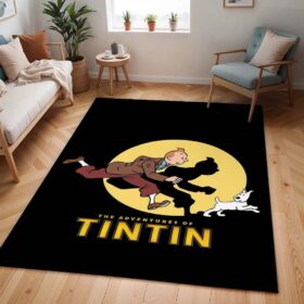 Tapis Les Aventures de Tintin 3