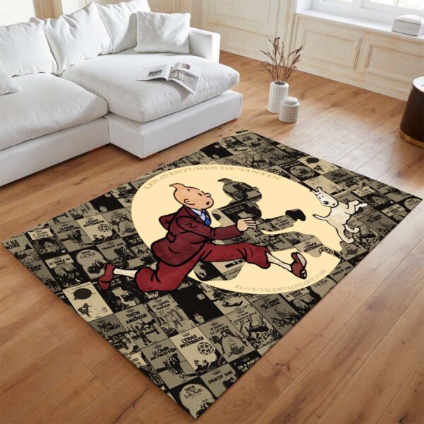 Tapis Les Aventures de Tintin 5 – Image 2