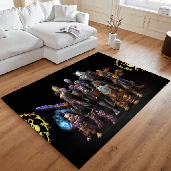 Tapis L’Alliance – World of Warcraft personnages principaux – Image 2