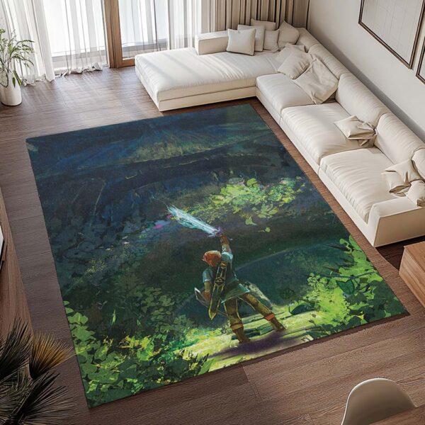 Tapis The Legend of Zelda – Link dans la forêt – Image 2