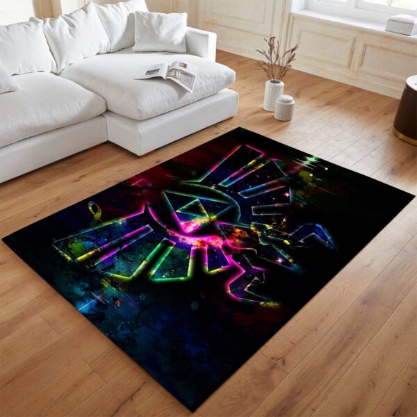 Tapis La Légende de Zelda – Logo style galaxie – Image 2