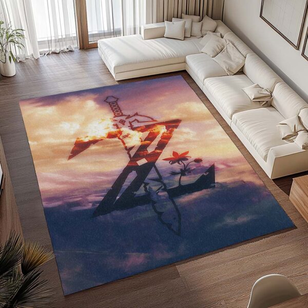 Tapis The Legend of Zelda – Style logo – Image 2