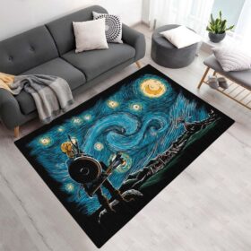 Tapis La Légende de Zelda – Style Van Gogh