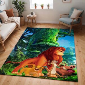 Tapis Le Roi Lion – Personnages