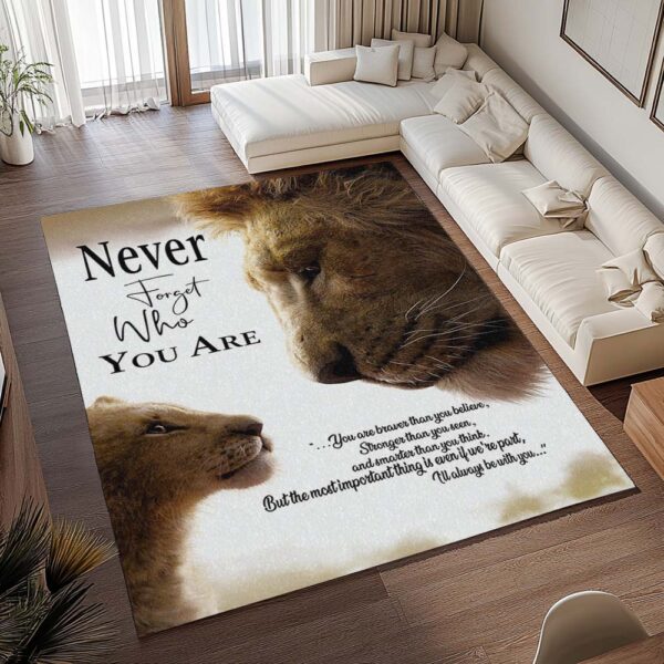 Tapis Le Roi Lion – N’oublie jamais qui tu es – Image 2