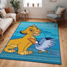 Tapis Le Roi Lion – Simba et Zazu