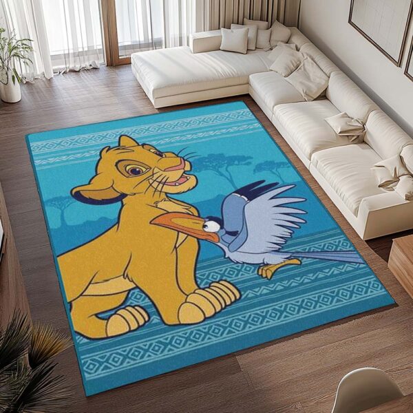 Tapis Le Roi Lion – Simba et Zazu – Image 2