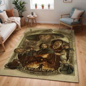 Tapis Le Seigneur des Anneaux – La Communauté de l’Anneau – Tous les personnages