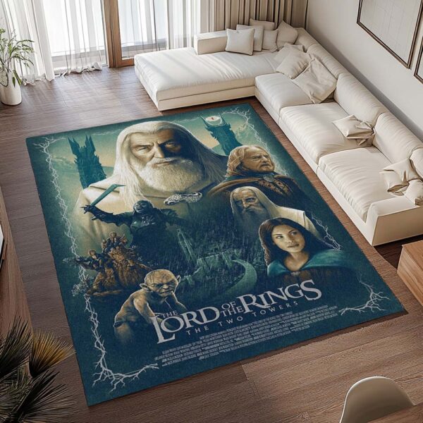 Tapis Le Seigneur des Anneaux – Les Deux Tours – Image 2