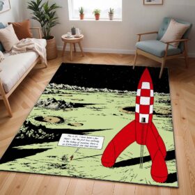 Tapis La Fusée Lunaire – Les Aventures de Tintin