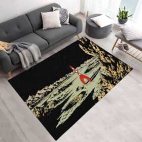 Tapis La Fusée lunaire – Les Aventures de Tintin 3