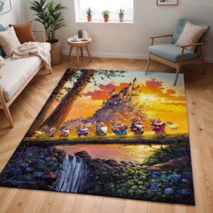 Tapis Les Sept Nains – Blanche-Neige – Disney 02