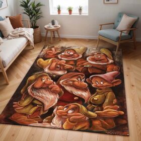 Tapis Les Sept Nains – Blanche-Neige – Disney 03