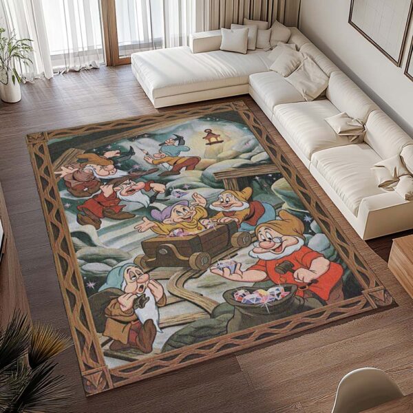 Tapis Les Sept Nains – Blanche-Neige – Disney – Image 2