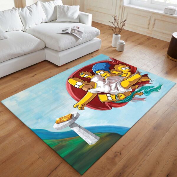 Tapis Les Simpson – La Création d’Adam – Image 2