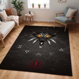 Tapis The Witcher – Wild Hunt – Loup 03