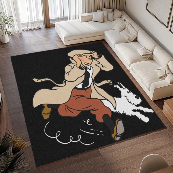 Tapis Tintin et Milou – Milou 2 – Image 2