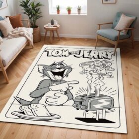 Tapis Tom et Jerry – Personnages de dessin animé 08