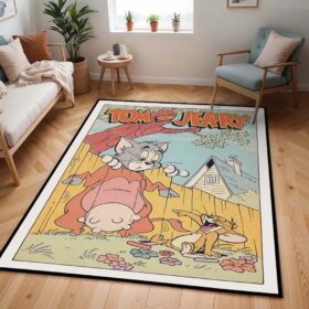 Tapis Tom et Jerry – Personnages de dessin animé 09