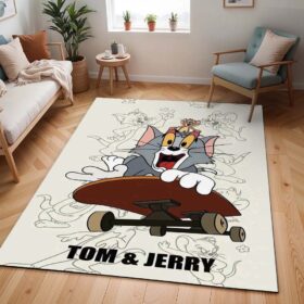 Tapis Tom et Jerry – Personnages de dessin animé 12