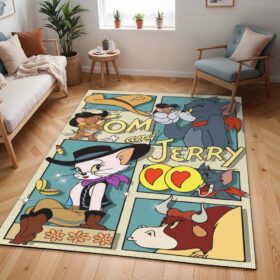Tapis Tom et Jerry – Personnages de dessin animé 15