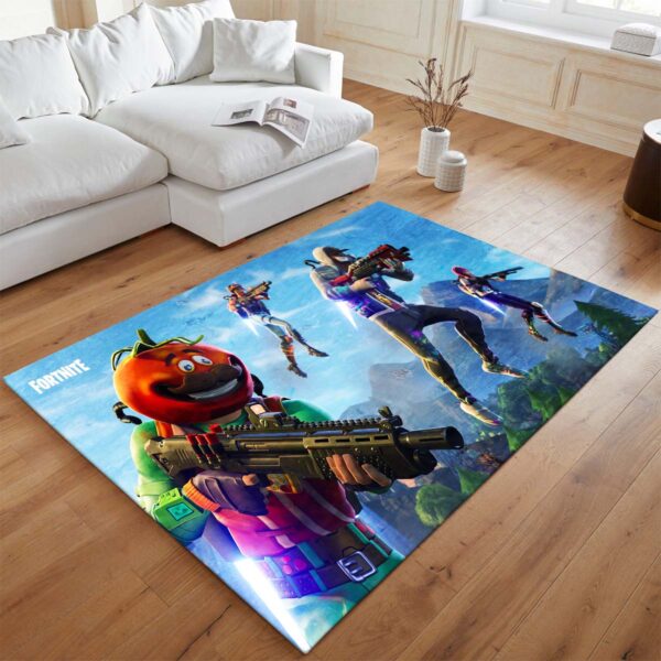 Tapis Fortnite – Tête de tomate mode escouade – Image 2