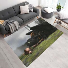 Tapis Dragons – Krokmou et Harold 04