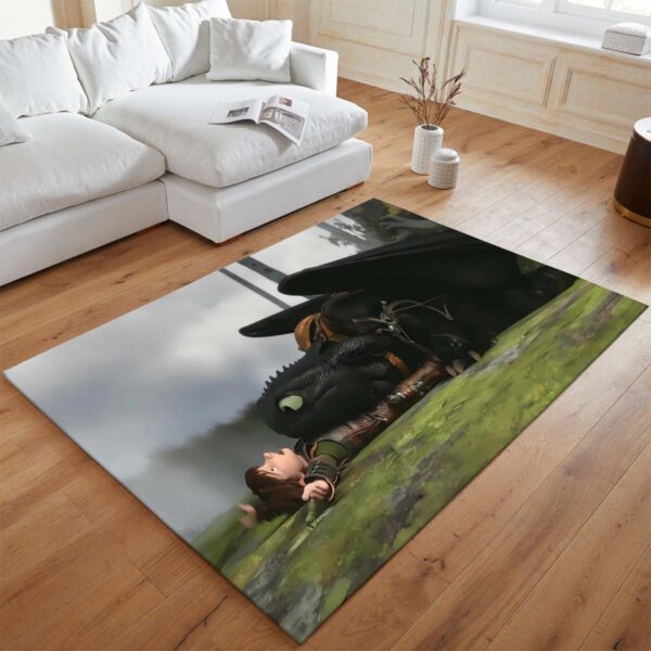 Tapis Dragons – Krokmou et Harold 04 – Image 2
