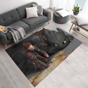 Tapis Dragons – Krokmou et Harold 05