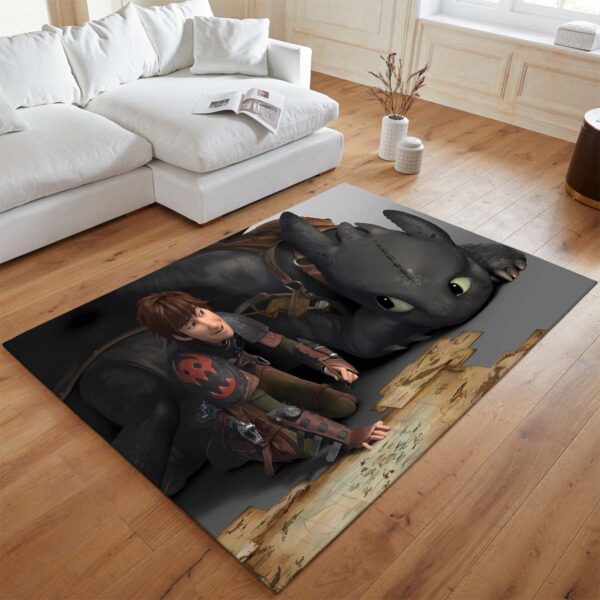 Tapis Dragons – Krokmou et Harold 05 – Image 2