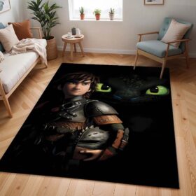 Tapis Krokmou et Harold – Dragons 2