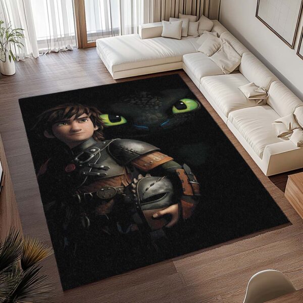 Tapis Krokmou et Harold – Dragons 2 – Image 2