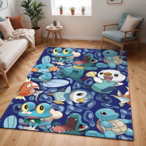 Tapis Pokémon de type Eau