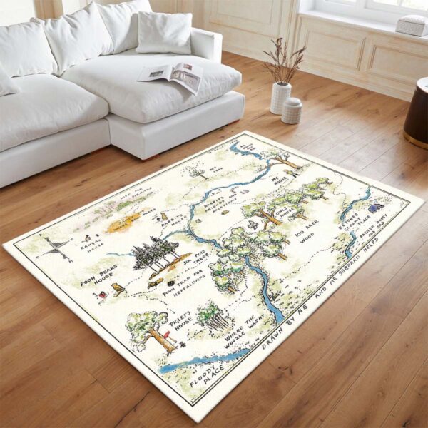Tapis Carte Winnie l’Ourson 2 – Image 2