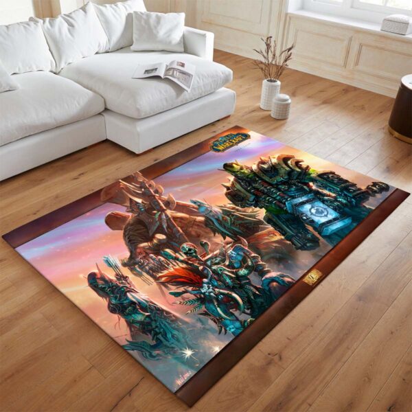 Tapis World of Warcraft – Sylvanas, Vol'jin, Cairne Sabot-de-Sang, Thrall – Image 2