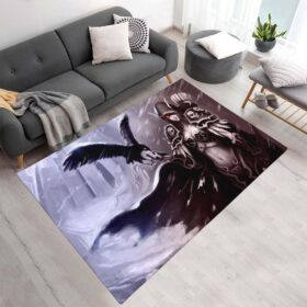 Tapis World of Warcraft – Sylvanas avec corbeau