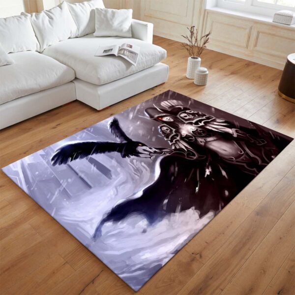 Tapis World of Warcraft – Sylvanas avec corbeau – Image 2