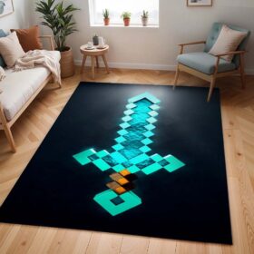 Tapis Épée en diamant enchantée – Minecraft