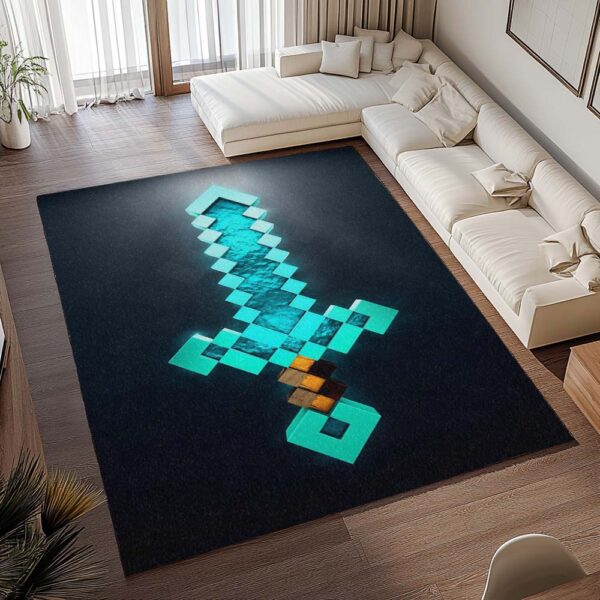 Tapis Épée en diamant enchantée – Minecraft – Image 2