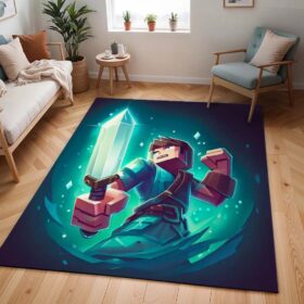 Tapis Herobrine – Personnage principal Minecraft