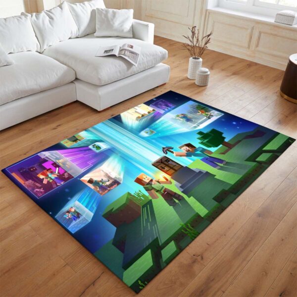 Tapis Tous les Steve et Alex – Minecraft – Image 2