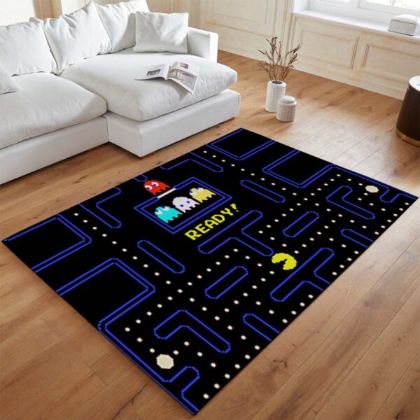 Tapis Pac-Man prêt à jouer avec les fantômes – Image 2