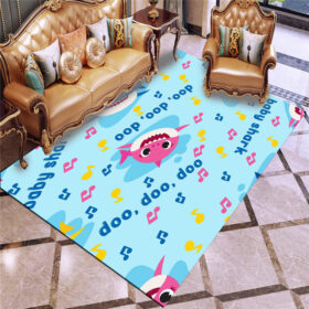Tapis Baby Shark Carpet Living Room Bedroom Sofa Rug Door Mat Kitchen Bathroom Mats for Kids Adults 06