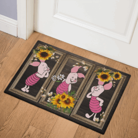 Tapis Piglet Sunflower Door Mat Bathroom Mats Home Decor