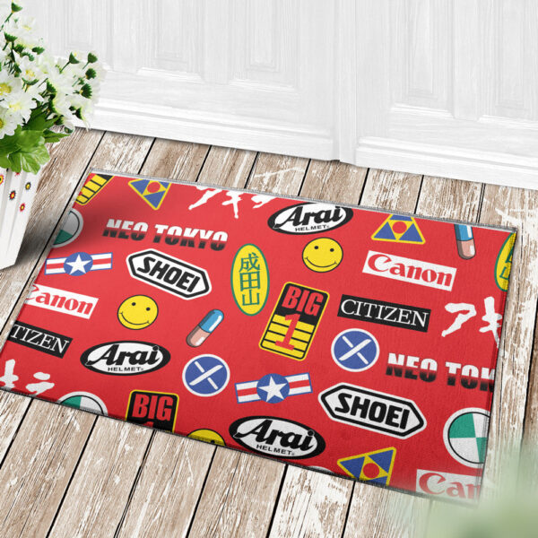 Tapis Akira Full Decals Doormat Rug