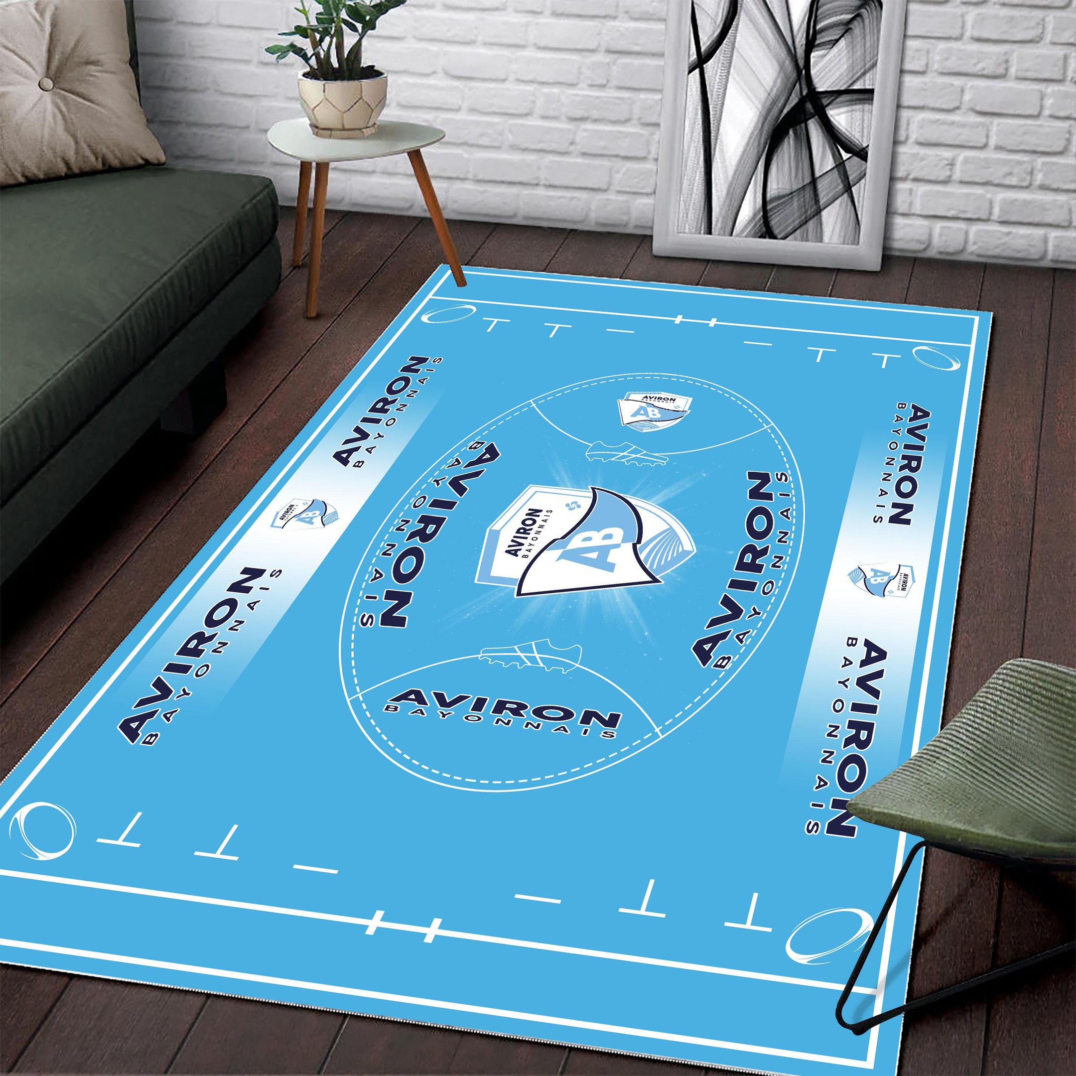 Tapis Rugby Aviron Bayonnais PRUG003 – Image 2