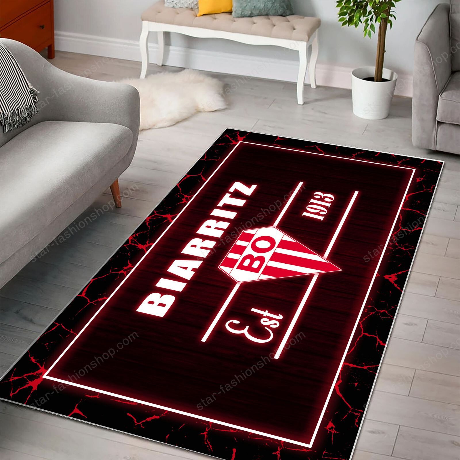 Tapis Rugby Biarritz Olympique WRUG1704 – Image 3