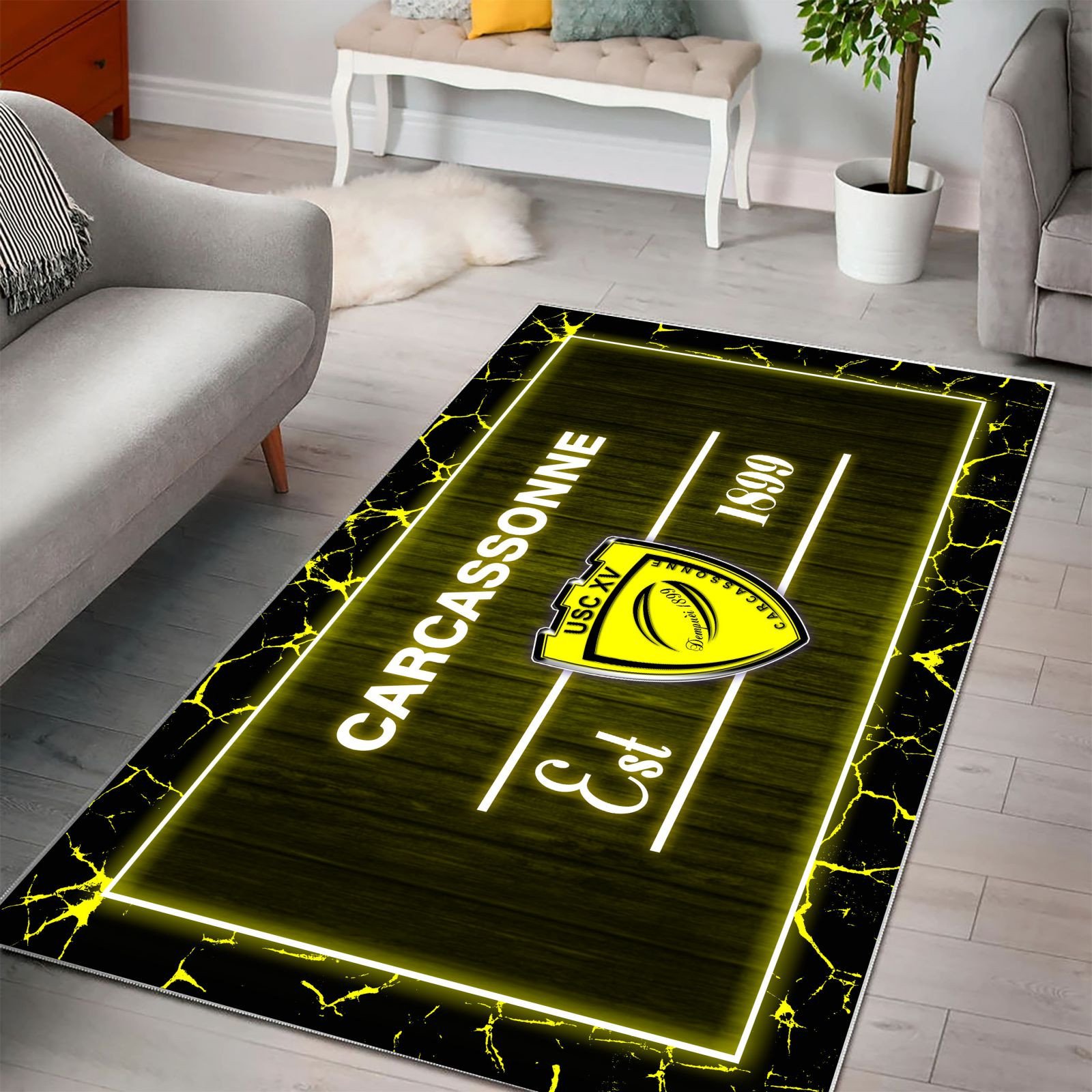 Tapis Rugby US Carcassonne WRUG1716 – Image 3