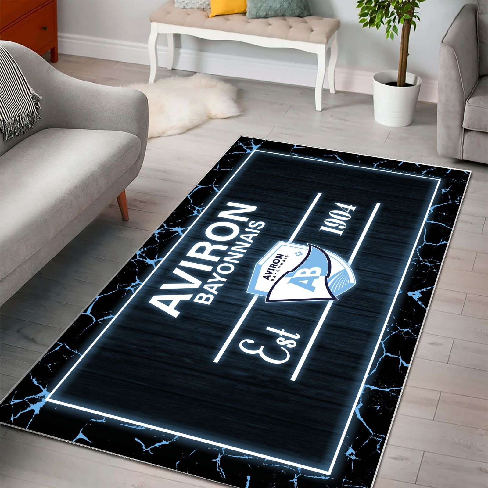 Tapis Rugby Aviron Bayonnais WRUG1690 – Image 3